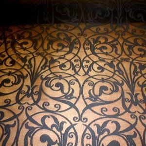 Ralph Lauren Mansart Sheer Ebony Fabric